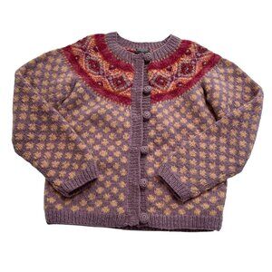 French Knot Cassandra Sweater in Purple